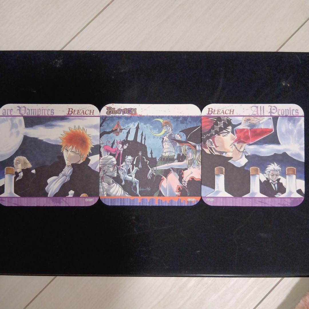BLEACH コースター 3枚セット　ジャンプフェスタ2017限定品