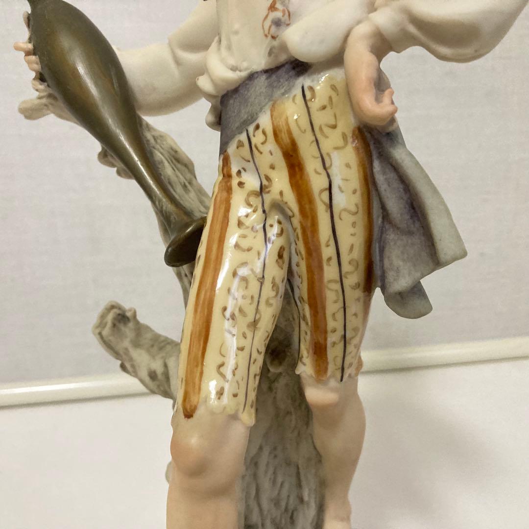 ジュゼッペアルマーニ 人形 少年 男性 置物 彫刻 レトロ ヴィンテージ