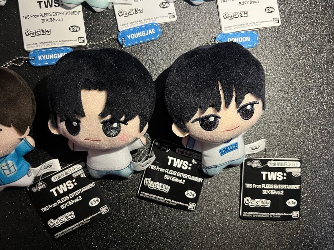 TWS ちびぐるみ 全6種セット ナムコ限定 ハンジン他