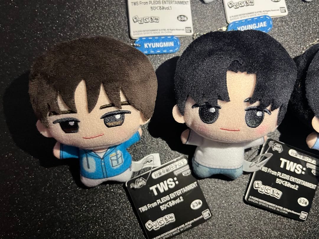 TWS ちびぐるみ 全6種セット ナムコ限定 ハンジン他