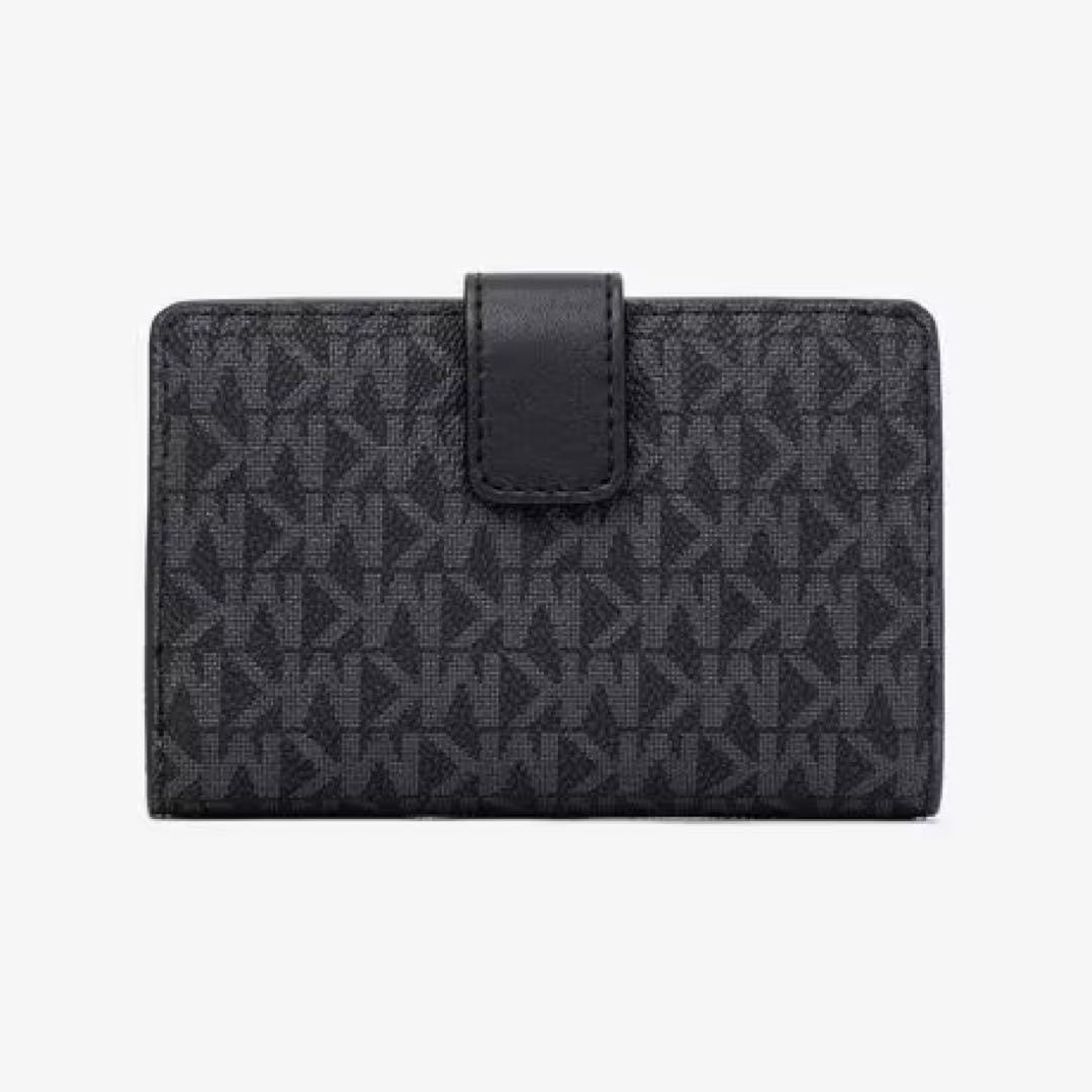 MICHAEL KORS ブラック 二つ折り財布