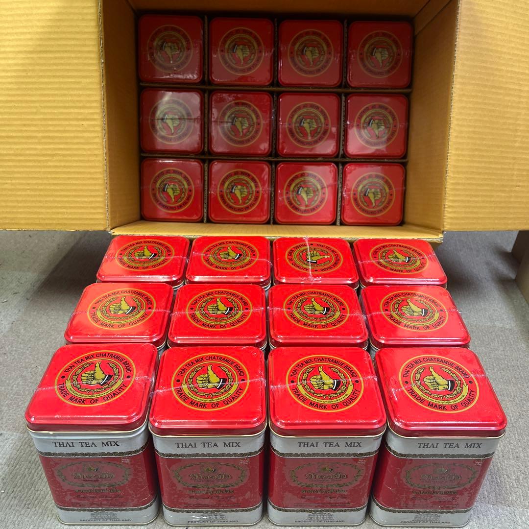 新品未開封 タイティー ×24缶 THAI TEA MIX チャトラムー