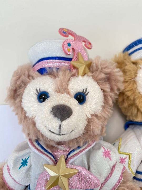 【完売品】Cダッフィー シェリーメイ ポージープラッシー　ぬいぐるみ　2体セット