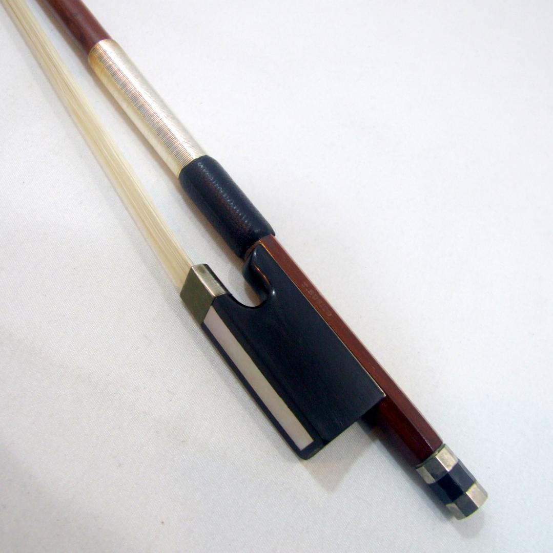 ドイツ製 ルドルフフィドラー バイオリン 4/4 弓 ケース 美品 メンテ済み