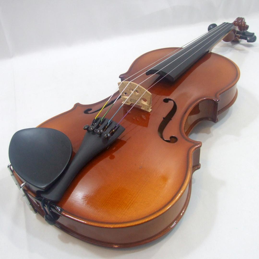 ドイツ製 ルドルフフィドラー バイオリン 4/4 弓 ケース 美品 メンテ済み