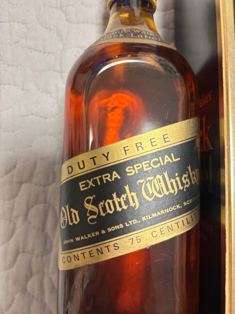 Johnnie Walker Black Label 75cl 古酒　2本セット