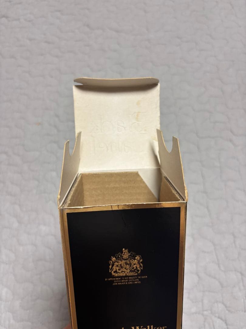 Johnnie Walker Black Label 75cl 古酒　2本セット