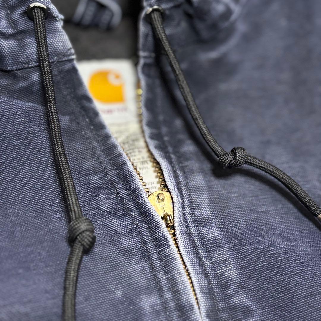 00s 究極フェード Carhartt J130 アクティブジャケット 濃紺