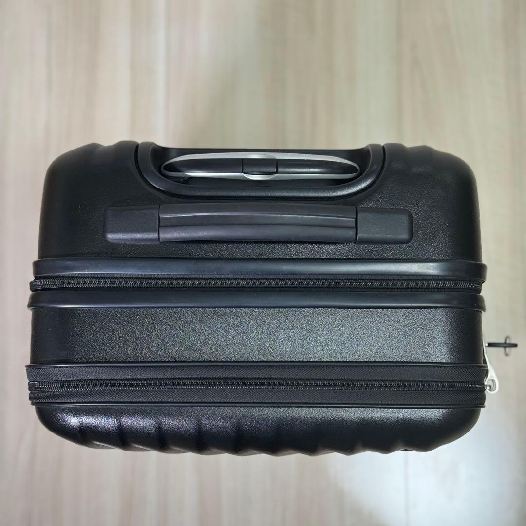 【静音/前開き】FREQUENTER CLAM 機内持込 スーツケース 34L黒