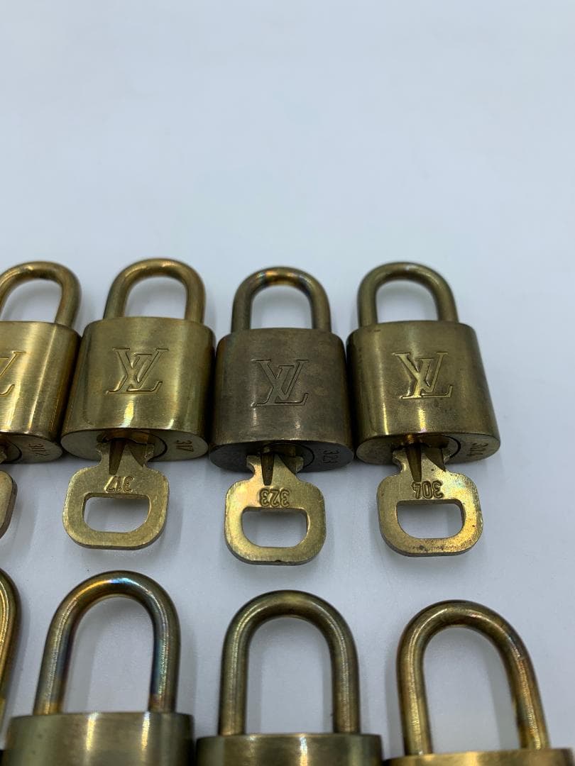 ルイヴィトン パドロック 鍵 南京錠 10個セット