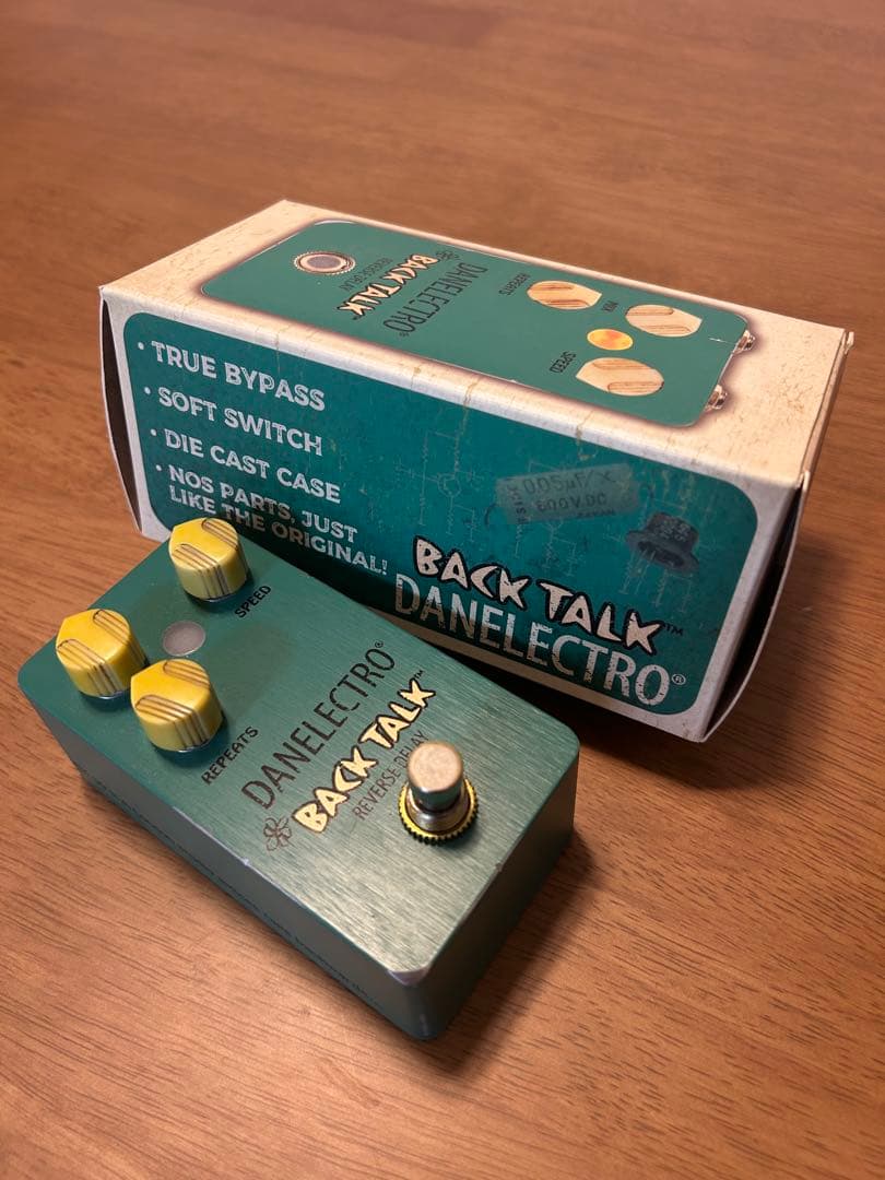 DANELECTRO BACK TALK エコー・ディレイペダル