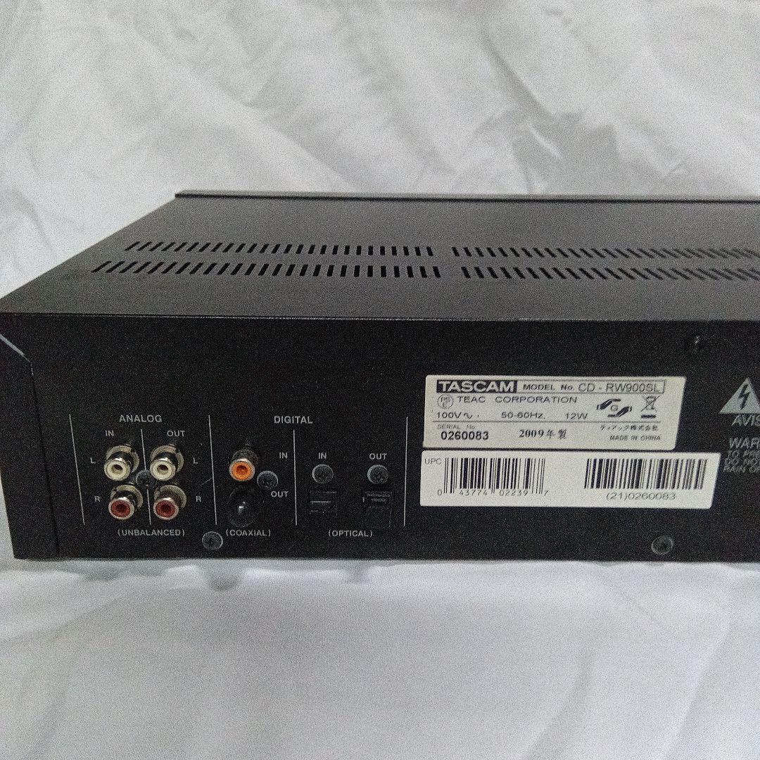 値下げ！　タスカム　業者用CD レコーダー　CD―RW900SL
