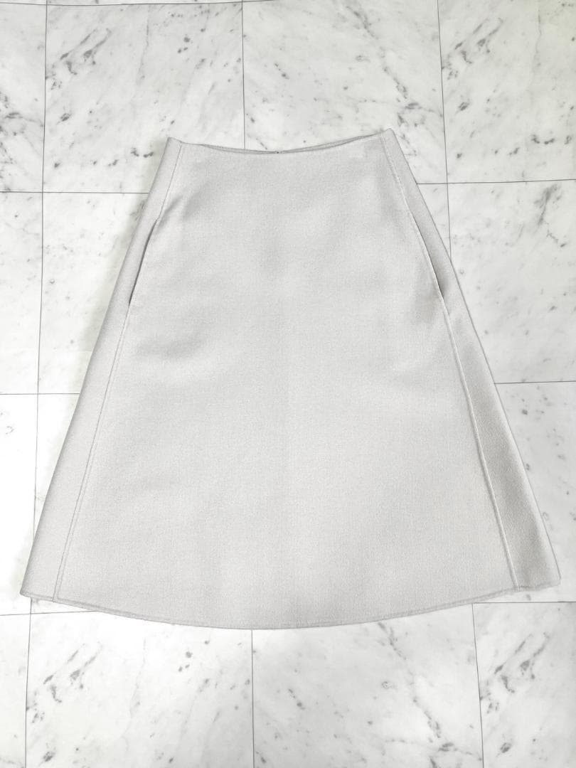 S Max Mara 美品 ダブルフェイス ウール スカート 36