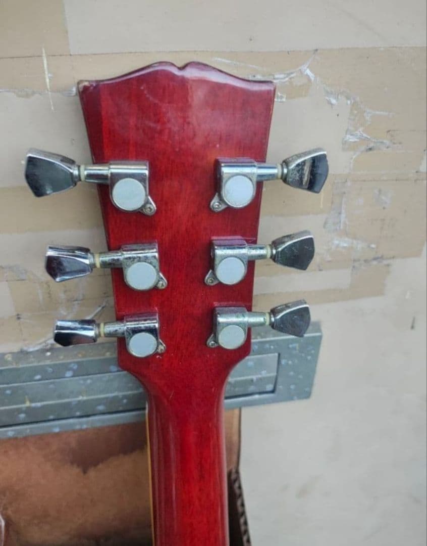 美品 Hummingbird PU付エレアコ G社シール２枚 USAストラップ