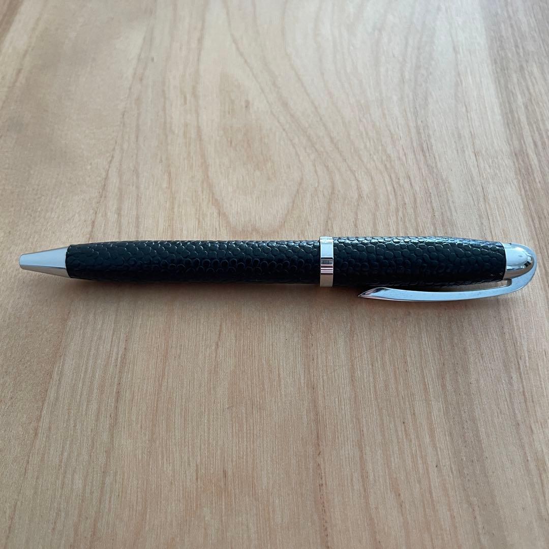 【美品】イタリア製 デリブリス de Libris ボールペン ブラック ミラノ