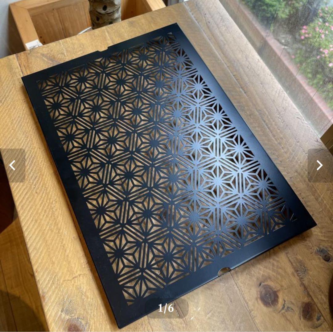 802products 麻の葉柄ワンユニットプレート