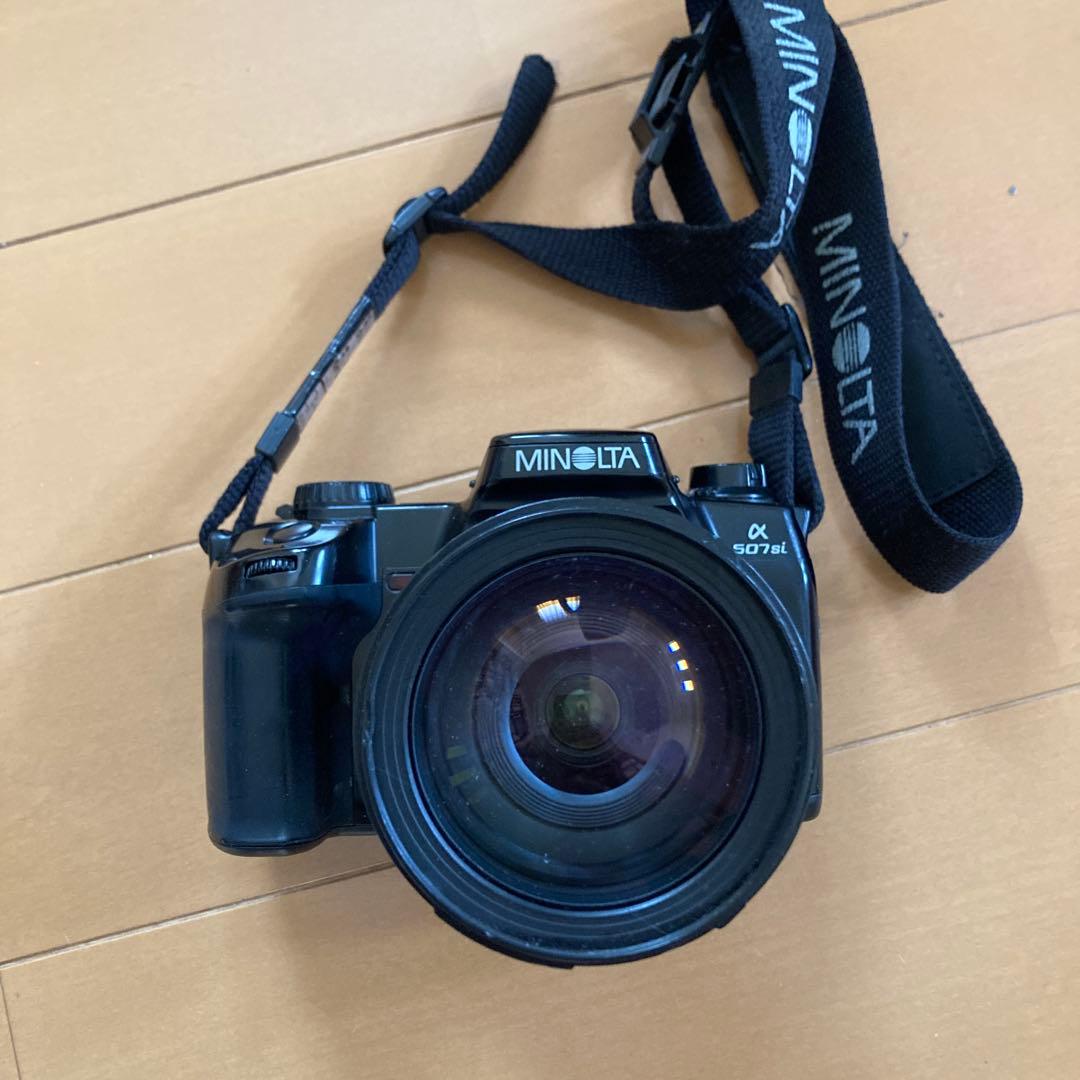 MINOLTA α 507si フィルム一眼レフカメラ　レンズ2本セット