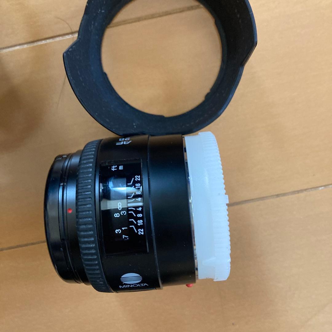 MINOLTA α 507si フィルム一眼レフカメラ　レンズ2本セット