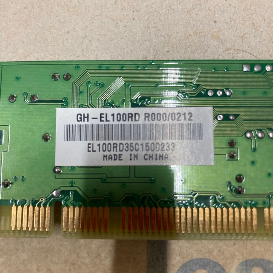 GH-EL100RD 有線LAN PCI拡張カード