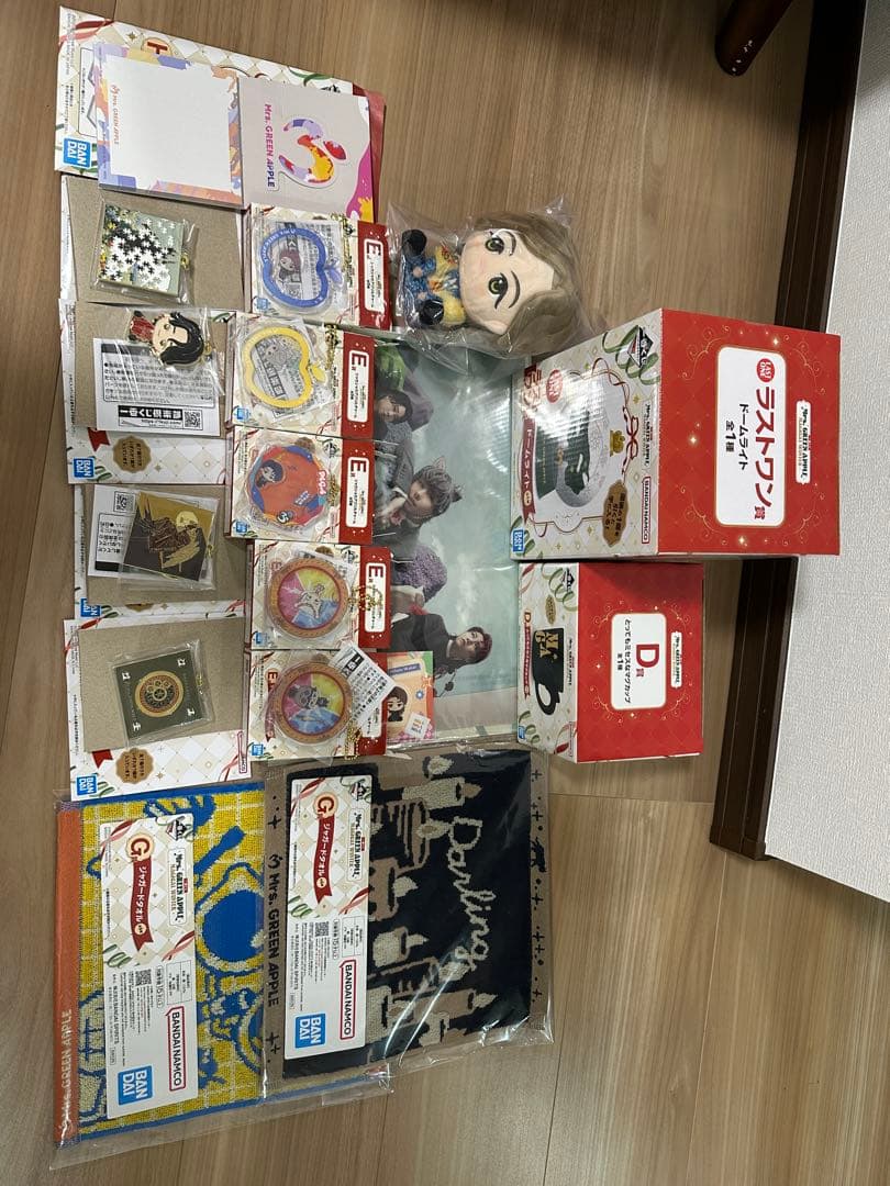 16点 まとめ売り 一番くじ Mrs.GREEN APPLE