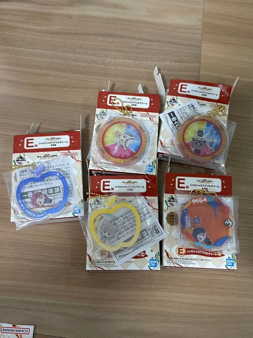 16点 まとめ売り 一番くじ Mrs.GREEN APPLE