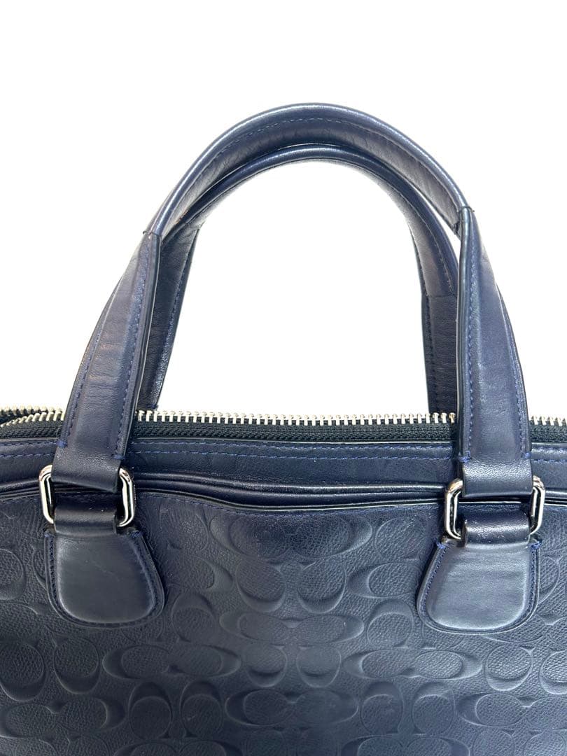 美品 Coach ビジネスバッグ 黒