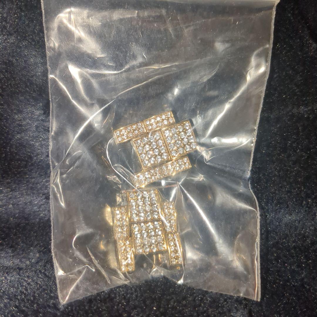 今日だけ価格！アイスアウトデザイン 腕時計 ゴールド