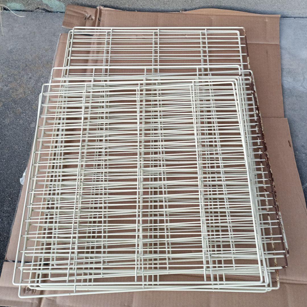 RAKU 猫ケージ 大型 キャットケージ ドア付き ワイド扉 3段 給水器付き