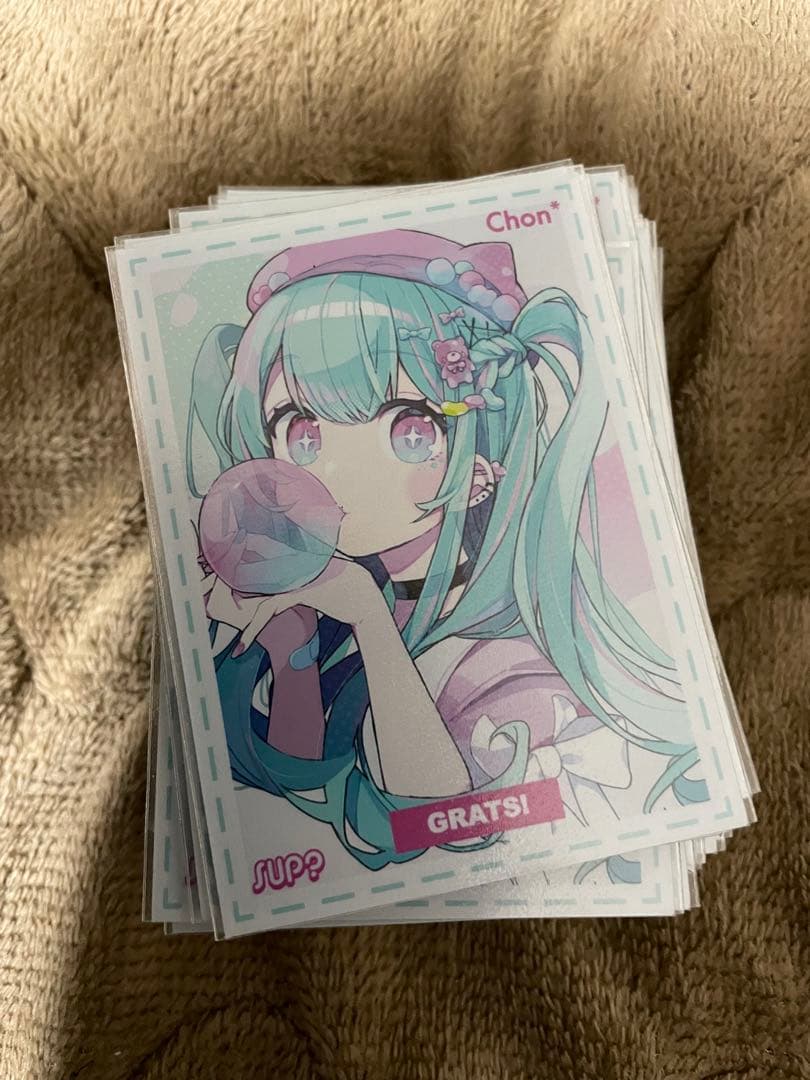 【高レート&gratsスリーブ】青緑ジャイアント　デッキ　調整パーツ付き