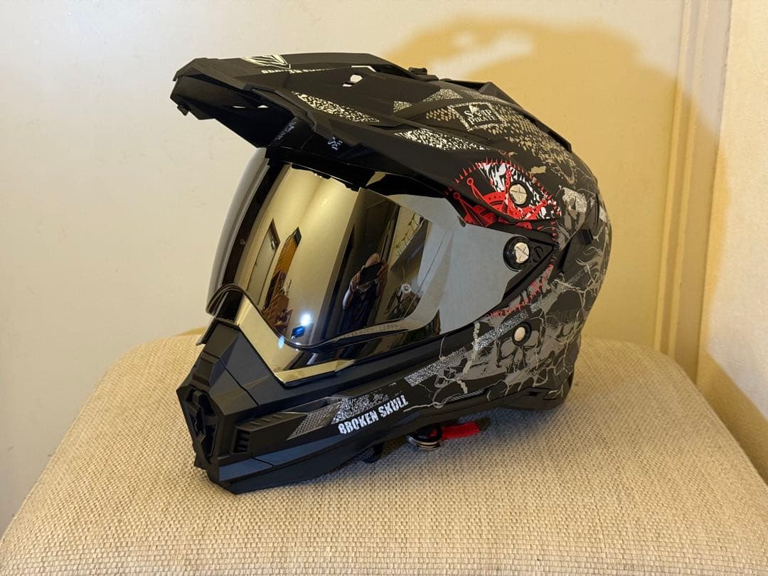 THH TX-27 XL スカルデザイン ヘルメット