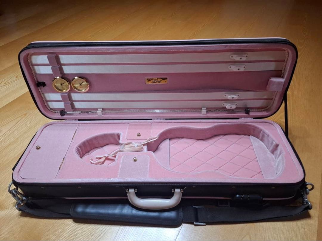 Lang CK-88 バイオリン用ケース 湿度計 温度計付き