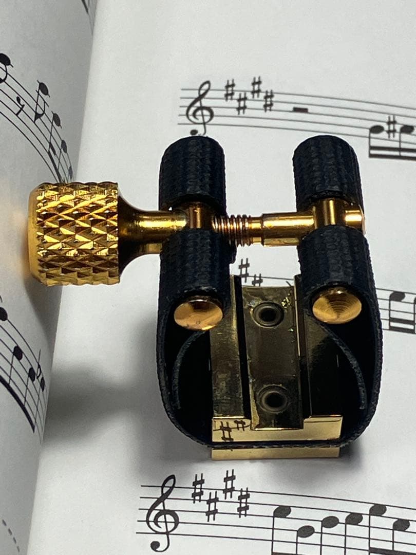 Eddie Daniels エクスプレッションズ　リガチャー アルト　金メッキ