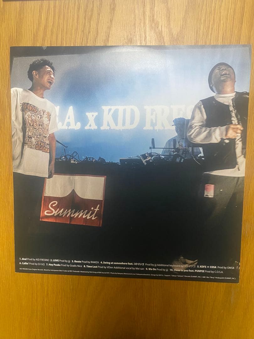 cosa x fresino Somewhere レコード LP