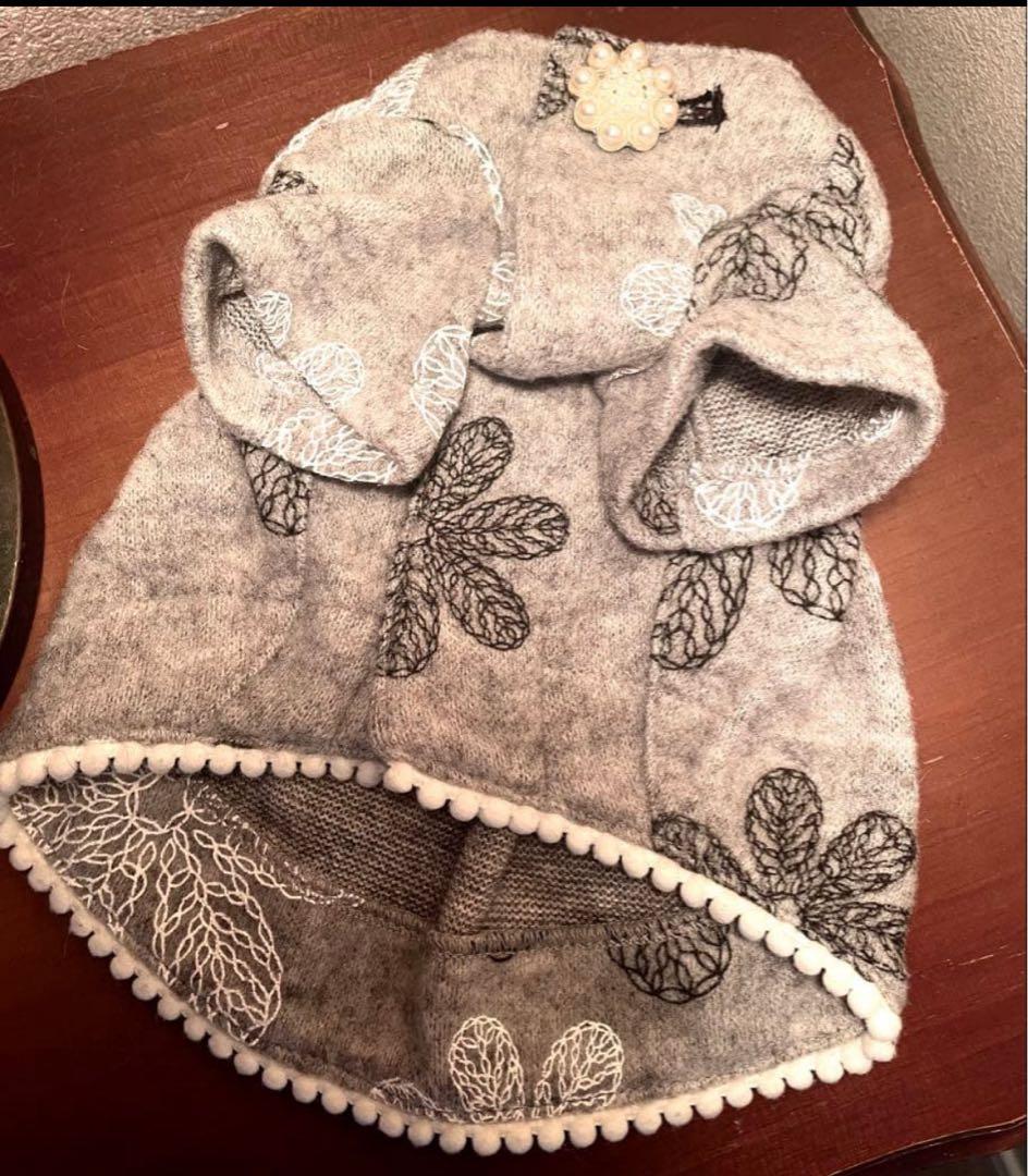 アトリエGG ケープ ワンピース グレー アウター 18