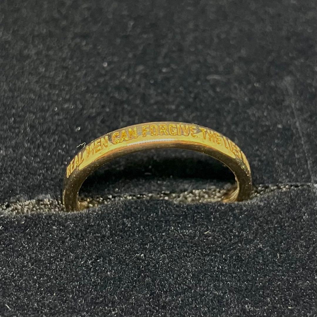 ONE PIECE サンジ メッセージリング K10イエローゴールド