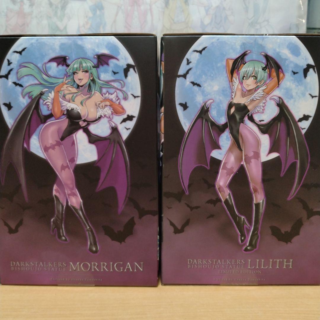 ヴァンパイア、モリガン&リリス2点セットフィギュア