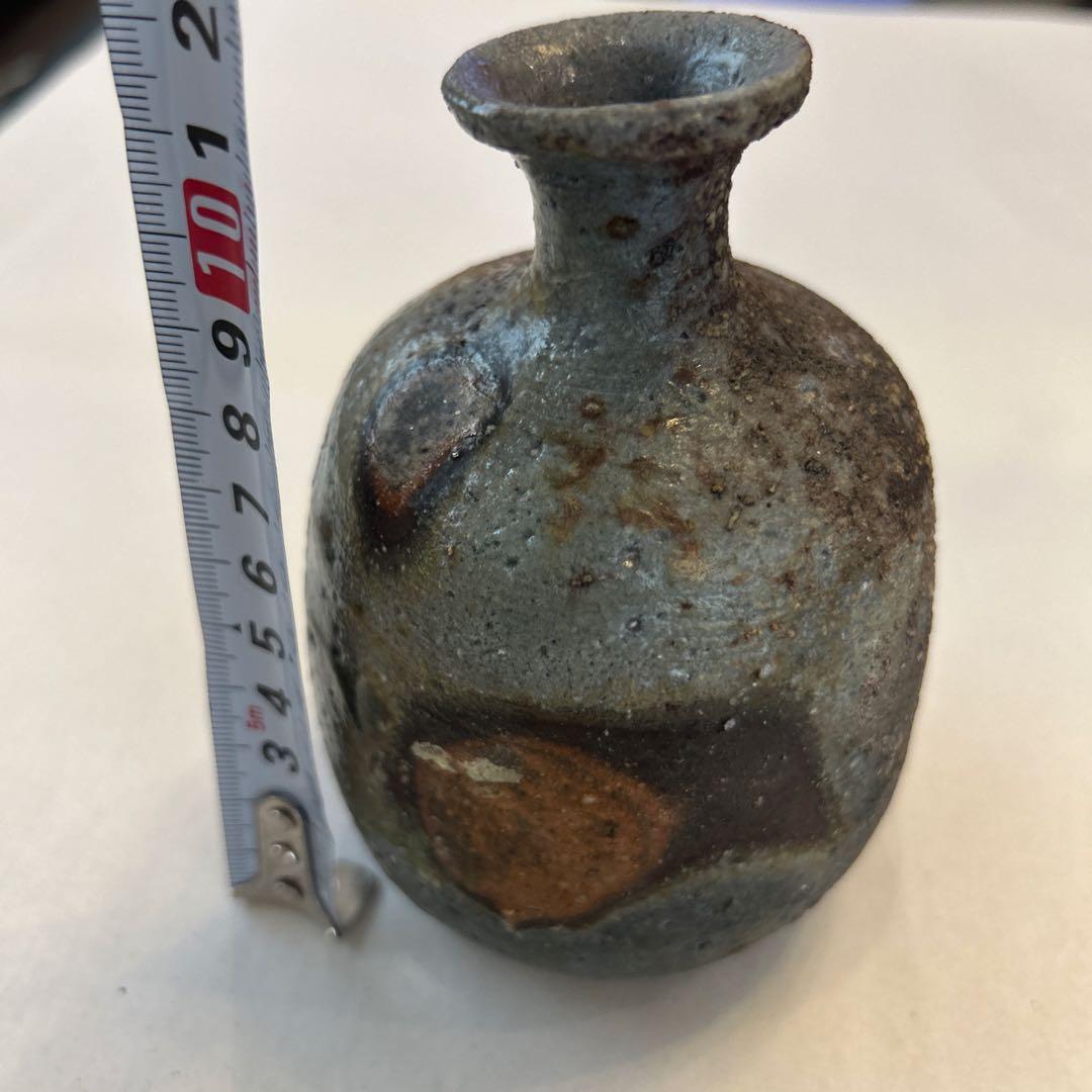 『値引き』【ビンテージ】徳利 窯変 備前焼　アンティーク品