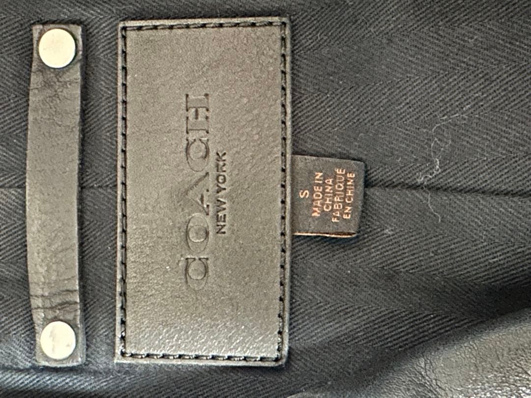 COACHライダースジャケット　Sサイズ