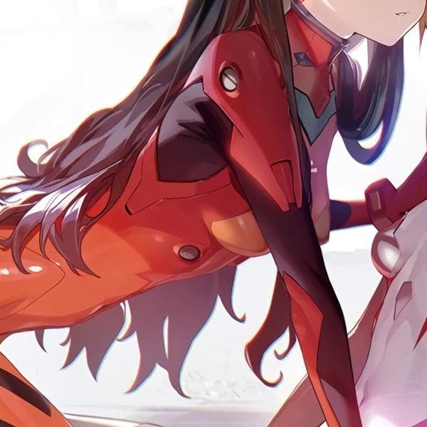 火星第13区　Fate/EVANGELION　凛&アスカ　B2　タペストリー