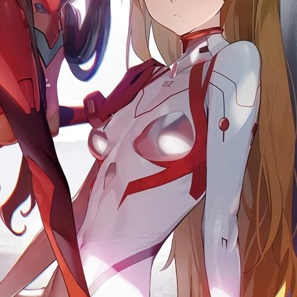 火星第13区　Fate/EVANGELION　凛&アスカ　B2　タペストリー