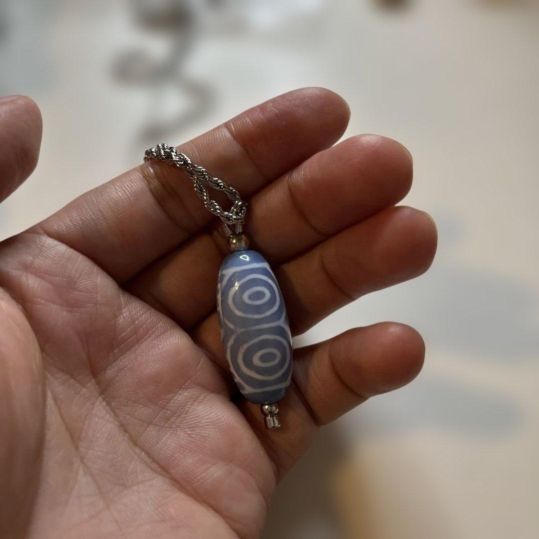 こっれは、すっごい！龍眼老玉髄天珠！