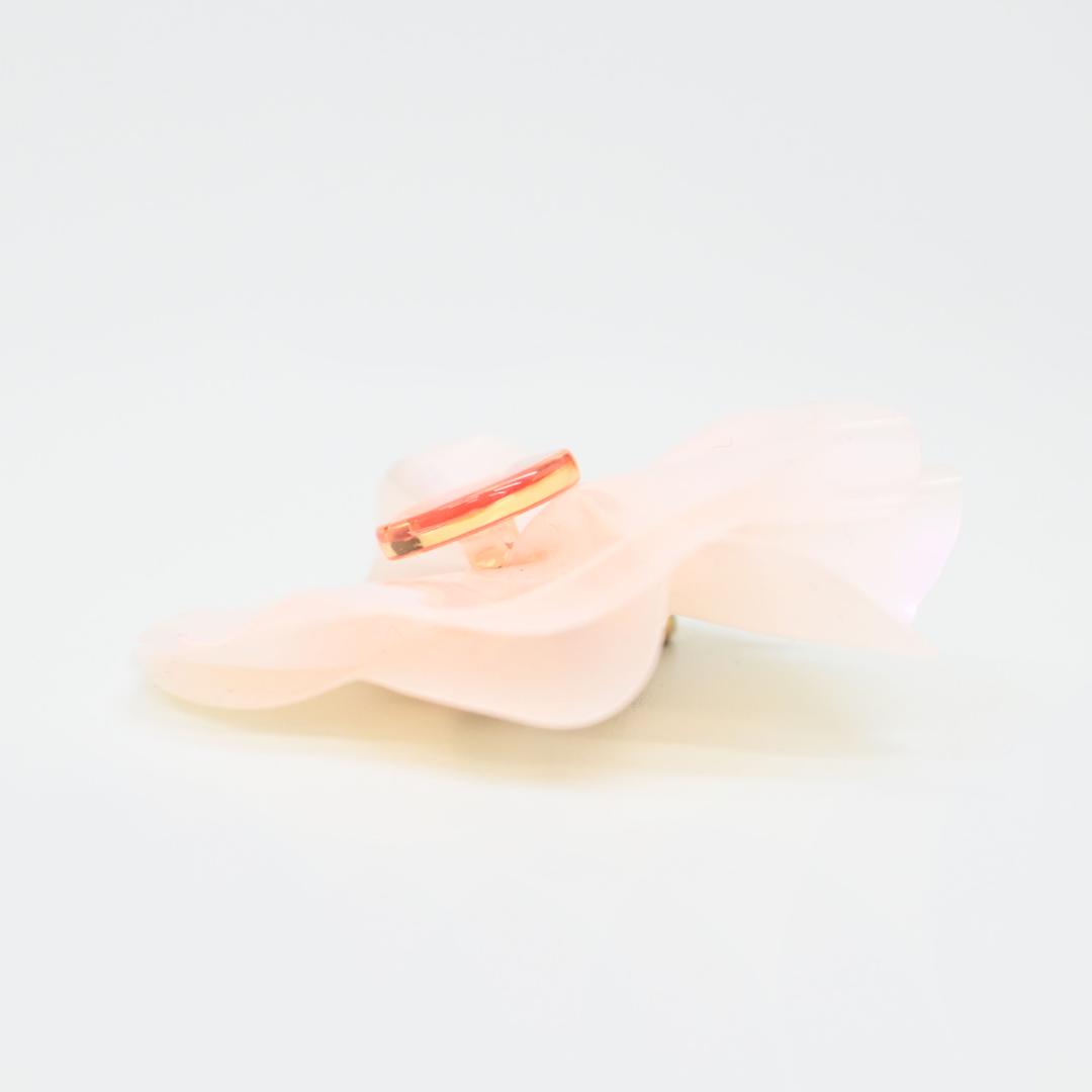 ■ 30344★年 CHANEL シャネル コサージュ カメリア ブローチ