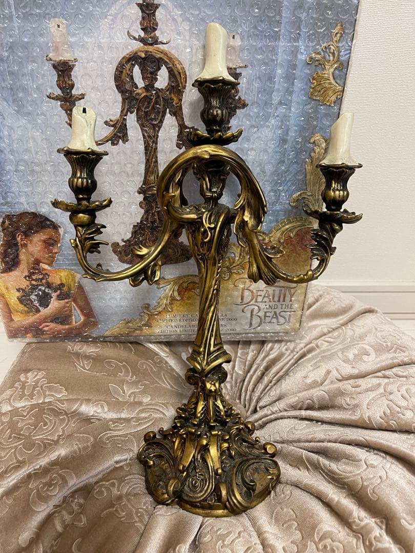 美女と野獣 実写版 ルミエール キャンドルホルダー  世界限定2000個