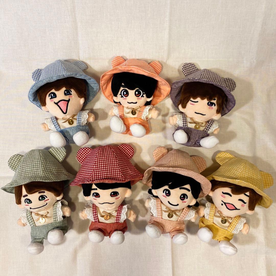 すのチルサイズ　くまみみつきメンカラコーデオーダーページ　ぬい服　チルぬい