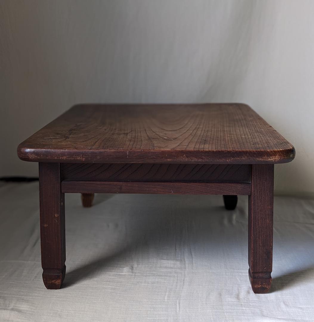 希少　古家具　古い座卓　アンティーク　当時物　ローテーブル　ちゃぶ台
