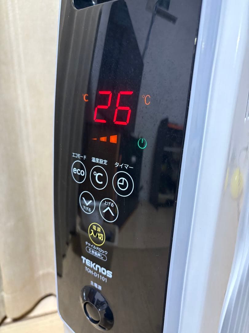 TEKNOS オイルヒーター TOH-D1101