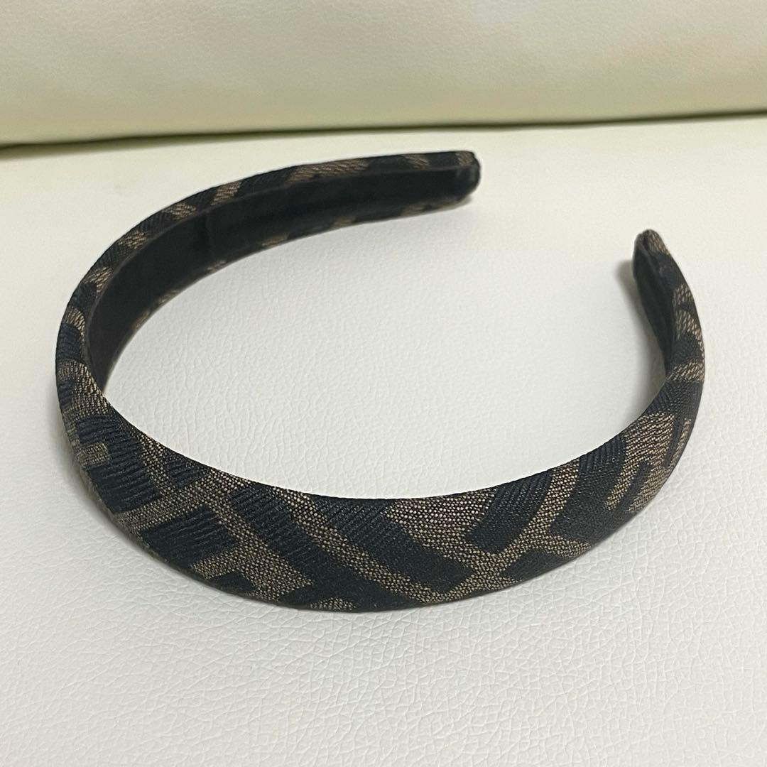 FENDI ズッカ柄 カチューシャ