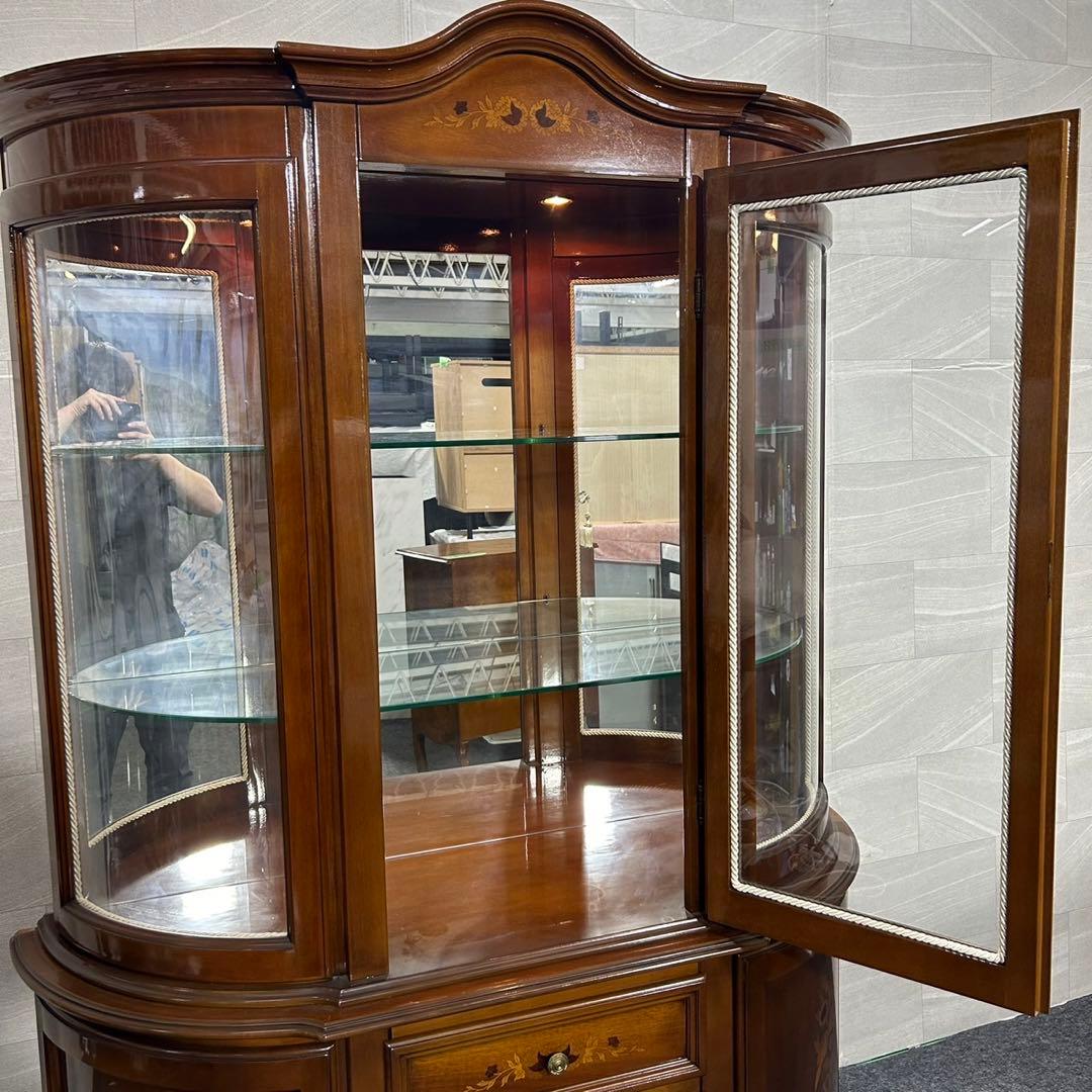 ブリアンツァ 飾り棚 イタリア輸入家具 アンティーク おしゃれ d2289