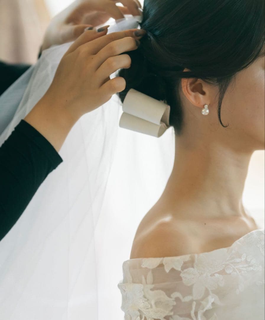 オリジナル♡シルク100%のリボンボンネ　ご希望のサイズでお作りします