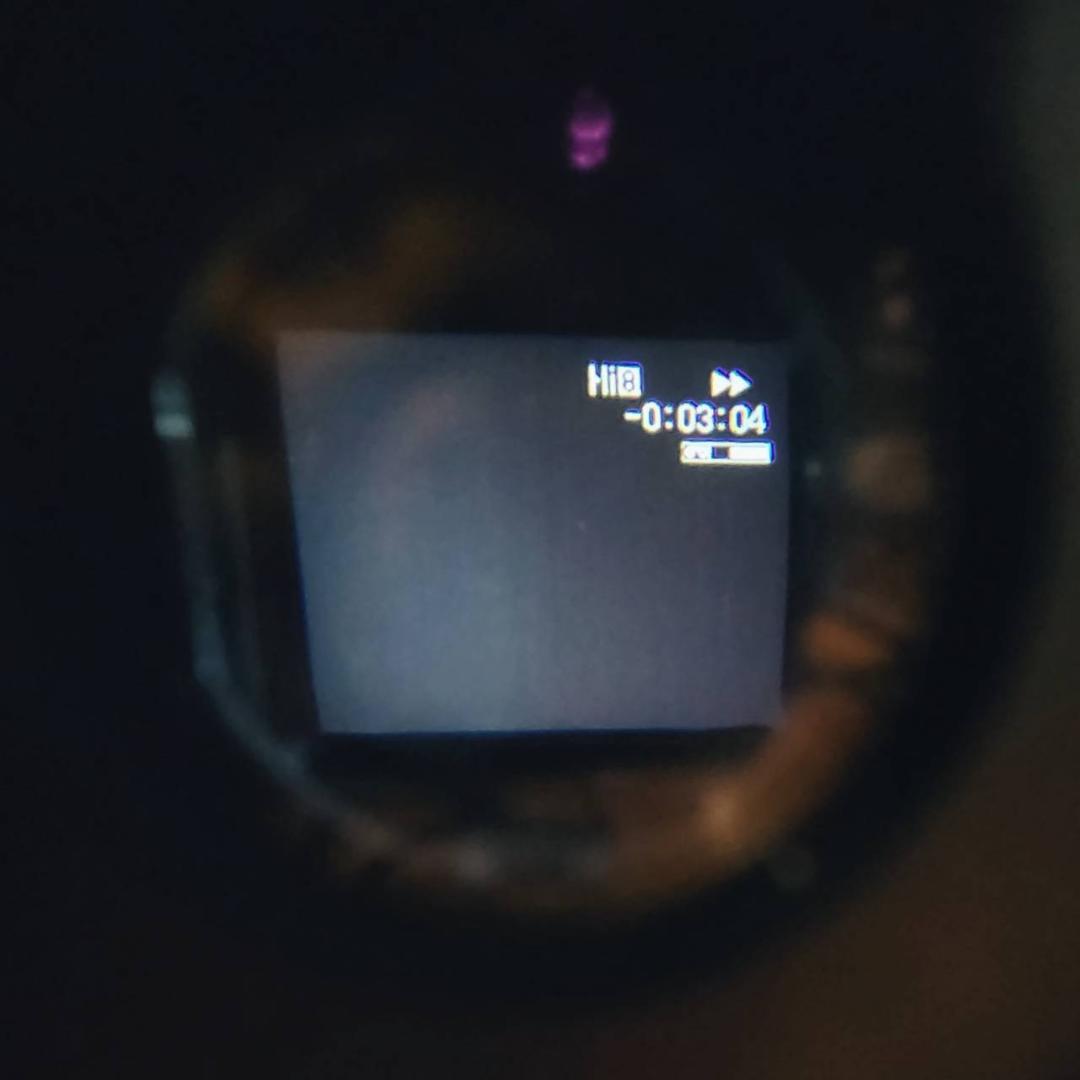 【動作確認済】高画質 Hi8 8ミリ ビデオカメラ SONY ACアダプタセット